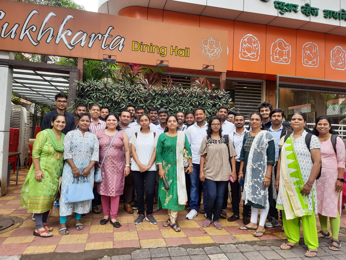 We recently had a team lunch at Semsys. Met colleagues after almost 2 years. We meet online and speak on the phone regularly but nothing makes up for meeting in person. Some folks travelled almost 20 hours for the lunch meet! We still missed half the team! #team #semsys