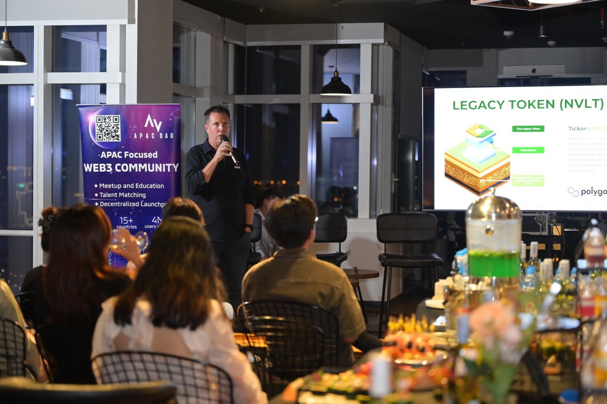 RickardPhil's tweet photo. Privileged to speak alongside speakers from @RMIT, @audacity, and Terraformers. This time the team and I introduced @naturesvault_io to Ho Chi Minh to talk about innovations in #blockchain being the future of #sustainability. Shoutout to @apacdao for a wonderful event! #ESG https://t.co/QwGYNdeWrZ