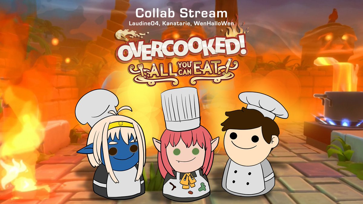 Laudine04's tweet photo. We’re ready to play with fire 

Live every Monday - Wednesday
StartingTonight,
🗓️ September 12, 2022
⏰ 9pm GMT+7

Twitch: https://t.co/Qp7SCAm155
Youtube: https://t.co/jKOOHBLjNf

#streamer #TwitchStreamers #gamestream #twitchgamer #collab #overcookedayce #kanatarie #laudine04 https://t.co/E99gslePPK