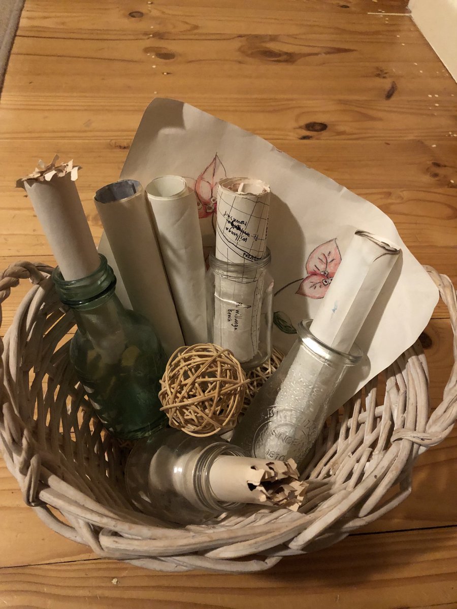 AnatolyPatrick's tweet photo. Thankyou Michael, I have ⁦@DanielleClode⁩ ‘s book on my radar as our daughter did school project 3-4 years ago on Jeanne Barret. She submitted the project as messages in bottles, with tea stained paper etc…you can see from her artwork that she is daughter of an architect! https://t.co/9cZfMShJwQ