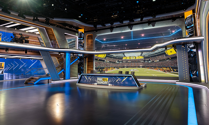 vizrt's tweet photo. The start of the @NFL season is made better by @FOXSports’ debut of their new FOX NFL Sunday studio, which boasts over 5,000 sq. ft. of LED wall and floor panels – powered by Viz Engine!
https://t.co/9Z8mg6XIAy
#Vizrt #VizEngine #VizrtSports #FoxSports https://t.co/JGNOHk7EjO