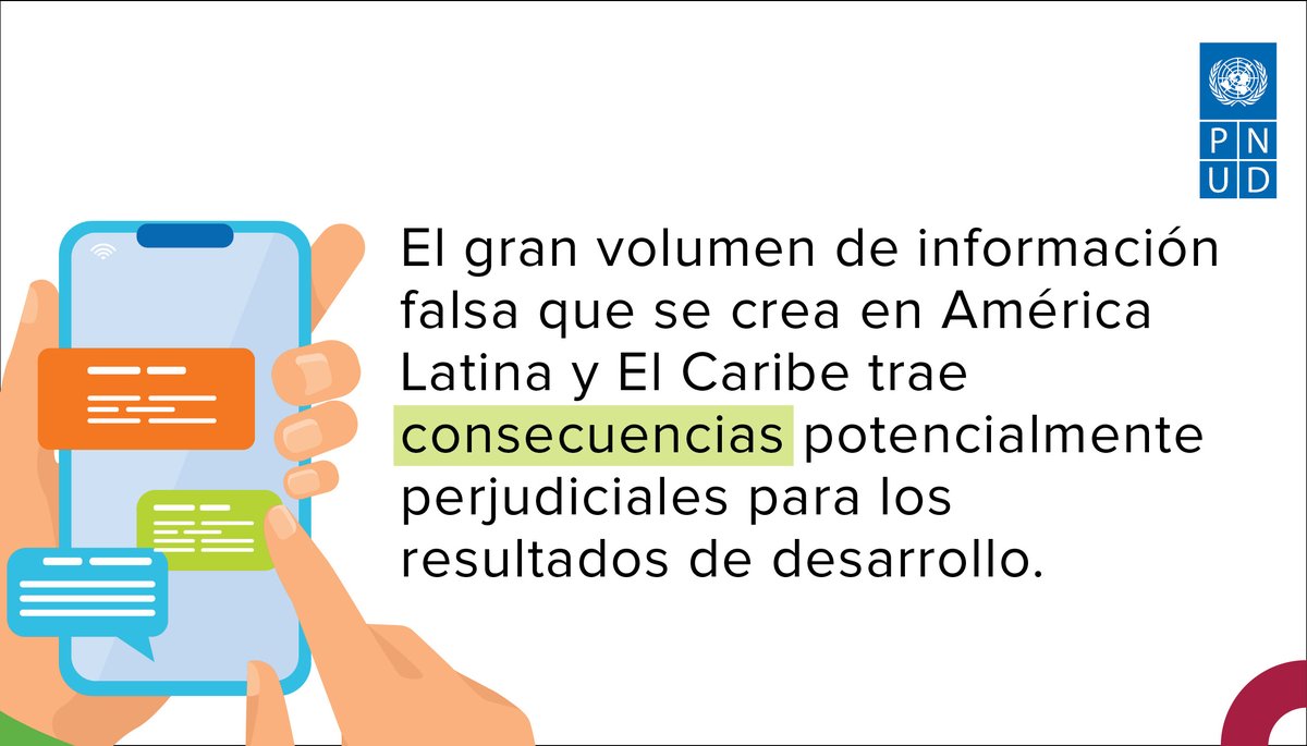 PNUDLAC's tweet image. 📢📑¡Atención!
Nuevo documento sobre el trabajo de nuestros laboratorios de aceleración y lo que hemos aprendido sobre #desinformación en #AmericaLatina y #ElCaribe.

👉Descárgalo aquí: bit.ly/3KFlGxx 
#Desinfomación #AprendiendodeInnovación