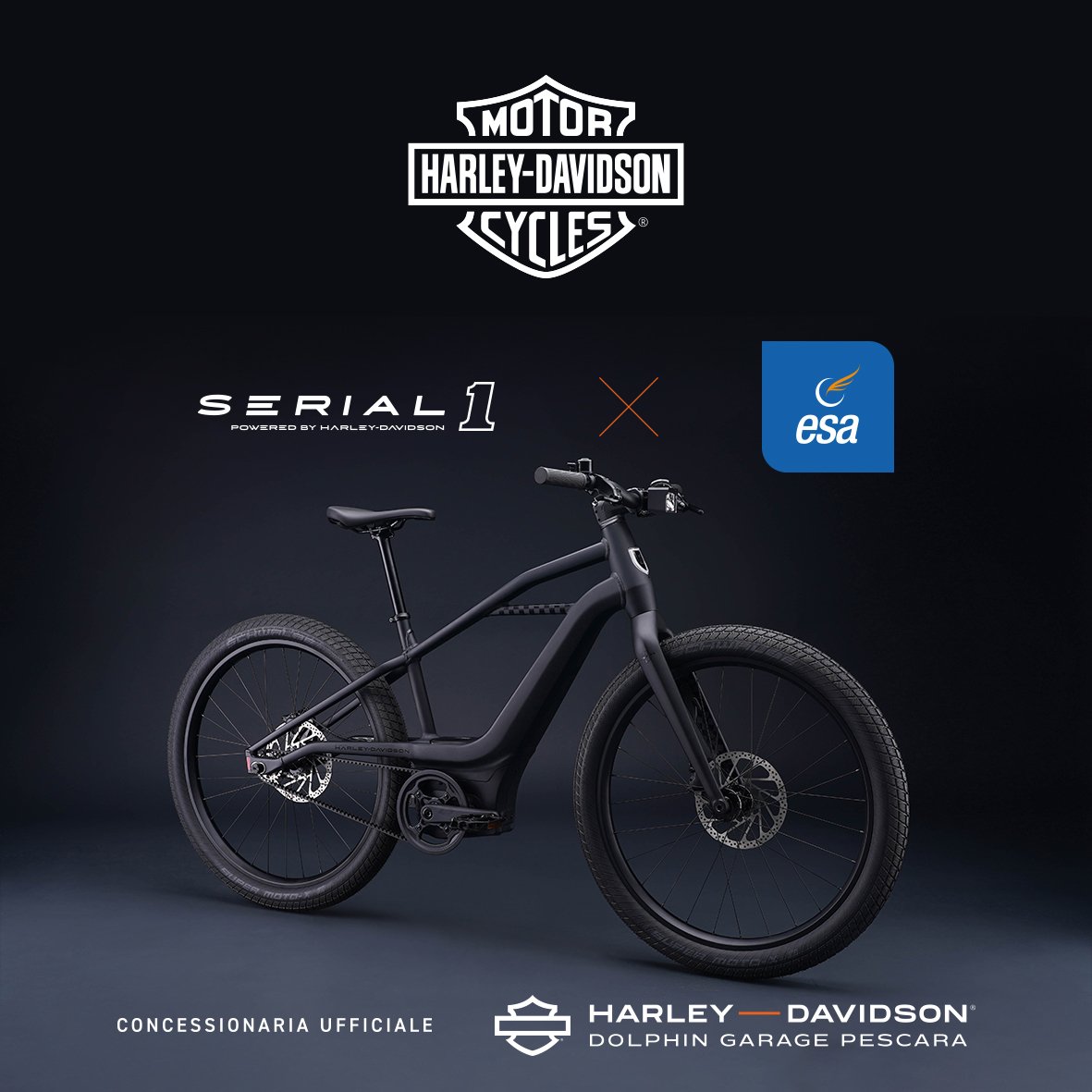 EsaGasLuce's tweet photo. Vieni a scoprire la SERIAL1, la rivoluzione della mobilità elettrica a marchio Harley-Davidson. Ti aspettiamo il 16 Settembre dalle ore 18:00 in occasione dell'inaugurazione del nuovo Energy Point Esa in Viale Marconi, 56 PESCARA.
#esaenergie #harleydavidson #mobilitàelettrica https://t.co/ywJ4ft67Fy