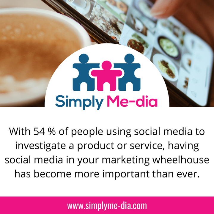 SimplyMedia4U's tweet photo. Can Your Audience Find You On Social Media?

With 54 % of people using social media to investigate a product or service, having social media in your marketing wheelhouse has become more important than ever.

Ready to get social?

📞Phone - 0403 547 675 https://t.co/yPorOfIKv9