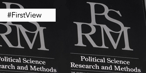 CUP_PoliSci's tweet photo. #FirstView from @PSRMJournal -

Do winners spread more words? Factional competition and local media reports on corruption investigation in China - https://t.co/LdXoikhyRz

- @jeanjiyeonhong &amp; Leo Y. Yang (@UCSanDiego)

#PSRM10 https://t.co/1CVWUdPoil