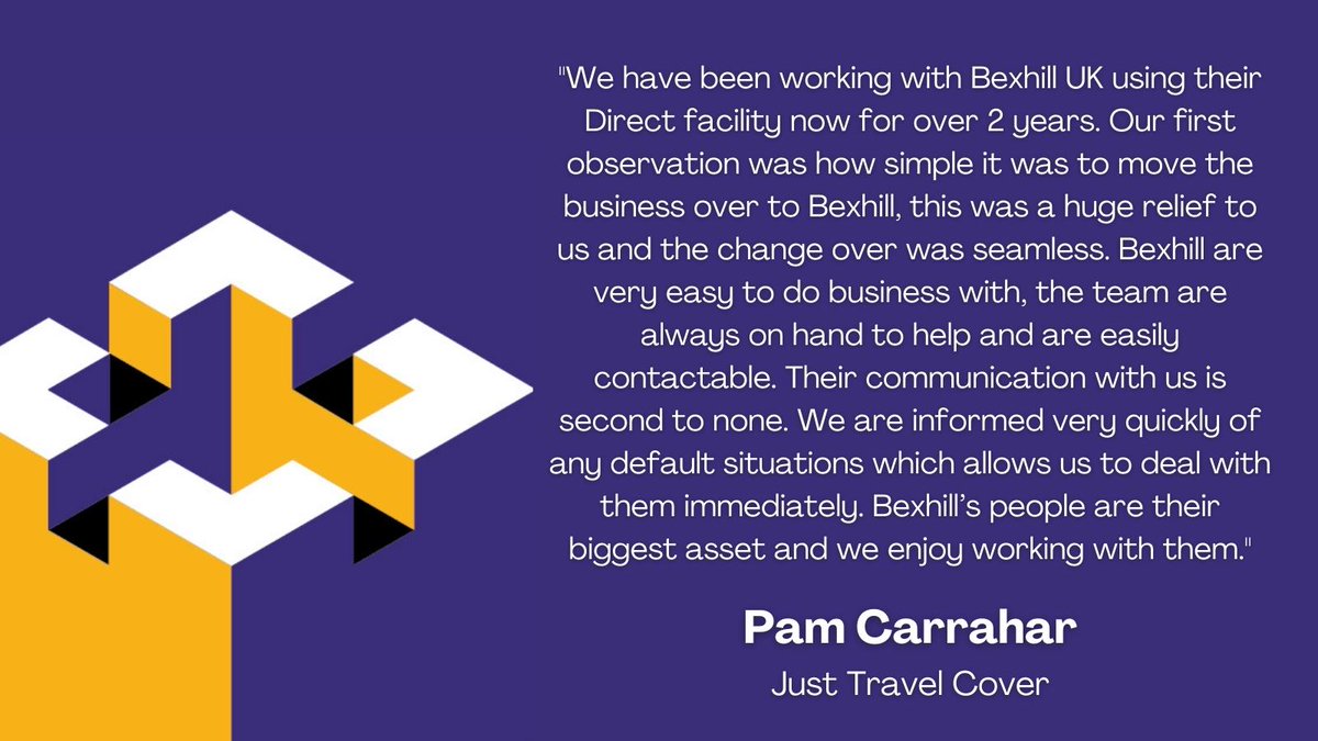 The feedback we get from our clients makes us incredibly proud. Get in touch to find out more about working with our amazing team. 

We can help you set up your own finance facility.
Call us  on 0158 228 0140.

bexhillukfunding.com 
#BexhillUK #funding #finance #premiumfinance