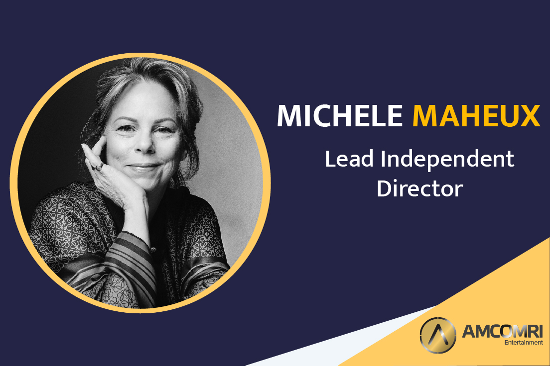 *MEET THE TEAM*

Michele Maheux - Lead Independent Director

Michele is a 40-year veteran of the Arts &amp; Culture arena in Canada, having served full-time most recently as the Executive Director and Chief Operating Officer of the Toronto International Film Festival.