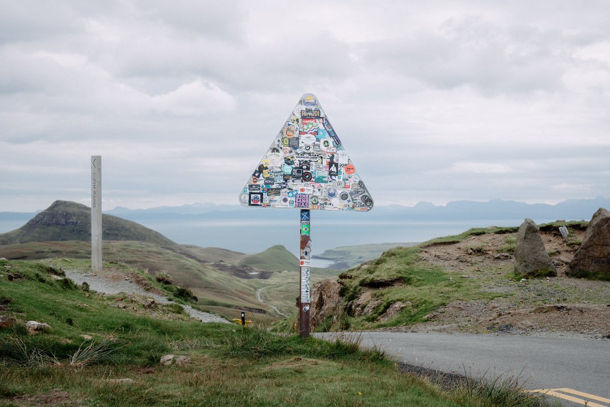 Guiding on the Isle of Skye for @TeamWilderness.