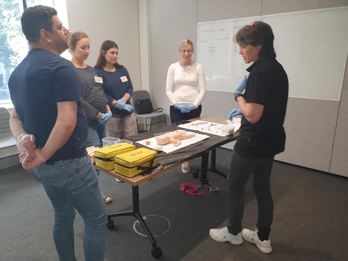 ACRRM's tweet photo. Here are some images of ACRRM's Rural Emergency Skills Training (REST) course in full swing at our Brisbane office over the weekend!

Join the waitlist for one of our sessions below
https://t.co/CYHS3u1udY https://t.co/bbyQjOoLnk