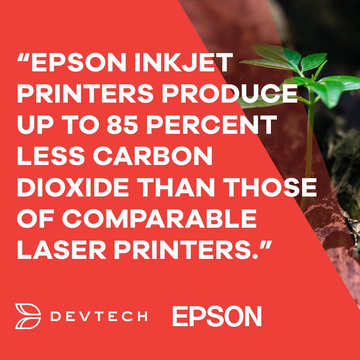 Using inkjet printers leads to significantly reducing the impact on the environment over the lifetime of a printer.

devtech.ie/epson-and-the-…

#devtech #climateaction #inkjet #epson