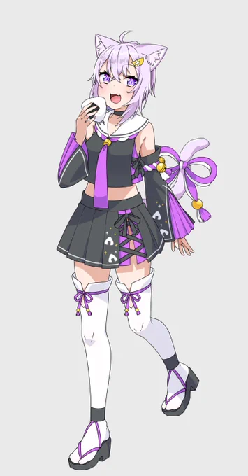 ミオしゃ衣装のおかゆ#絵かゆ 