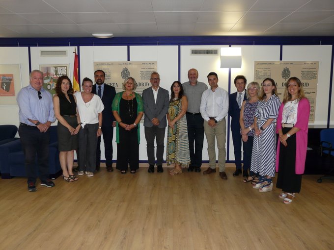 ICASST's tweet photo. ❗️La semana pasada tuvo lugar una reunión del @INSST_MITES_GOB con los representantes de las diferentes #CCAA para impulsar la cooperación en materia de #PRL a partir de la que, estamos seguros, saldrán grandes proyectos @ICASST https://t.co/N9x5u6jW51