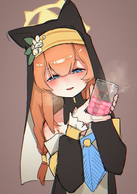 マリー(誕生日)と目標ラインの引いてある容器のお題で描いた!
誕生日プレゼントいっぱい貰ったマリーちゃん♥️ 