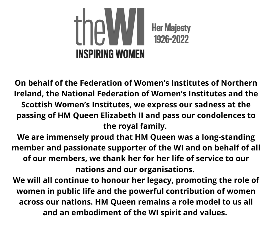 Women's Institute tweet media