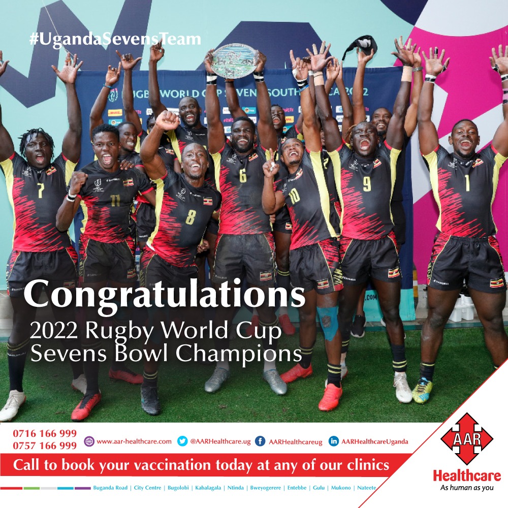 We are so proud of our brothers over at @Uganda_Sevens for bringing this win home.

#RWC7s #wecAARe