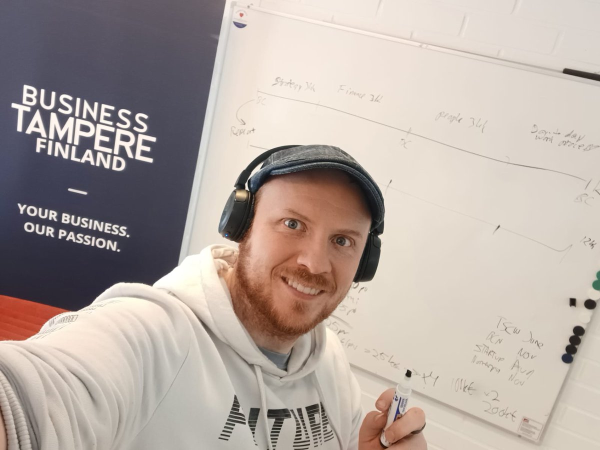 SPuttonen's tweet photo. Preparing a 12months #scaleup program for growing businesses in #smartcity context jointly with @teaduspark, @BusinessTampere, @nosp_se Kicking off Q1/2023. Interested? Bing yourself in comment and lets talk. https://t.co/mp8s8choH3