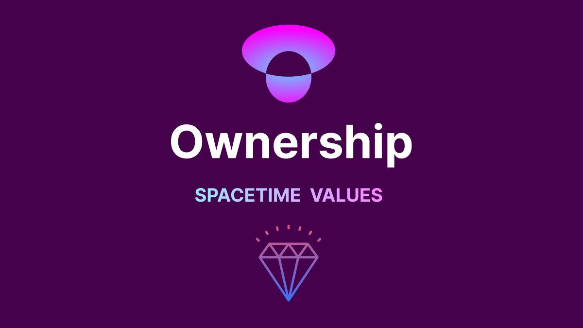 polybase_xyz's tweet image. Everyone in Spacetime understand their responsibilities and we stay committed to our CORE VALUES ⌛

Ownership is the first and foremost value we follow at @spacetime_xyz We win as a team, we lose as a team 😎

Do you take ownership in your role?

#web3db #buidl #SolveAProblem