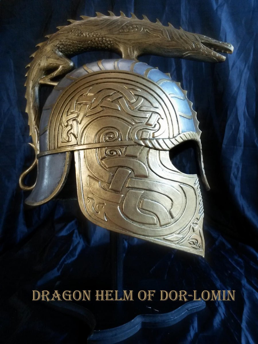 UpsideDownTrees's tweet photo. @EL_ABDO_97 Very close to "The Dragon helm of Dor-lómin" https://t.co/ZerduCBCGF