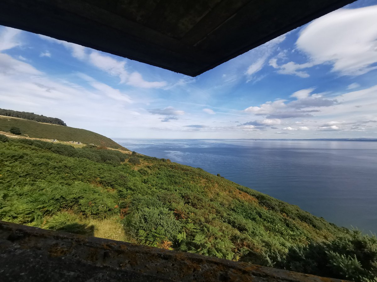 jackclarkson0's tweet photo. Land based marine mammal watch yesterday from an old WW2 lookout along the Inner Moray Firth 🔭 Nice to be joined by 30+ BND, ~8 harbour porpoise and a minke whale! https://t.co/VkEA2zRZL6