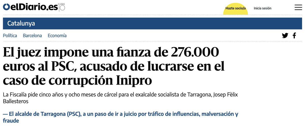 JaimeObregon's tweet photo. 🤝💸 Política y negocios.

La empresa Inipro (INICIATIVES Y PROGRAMES, SL) salta a la palestra en un nuevo caso de aparente corrupción en Cataluña.

¡Veamos qué nos dicen los datos…! 🧵👇 https://t.co/jUajMft5rl