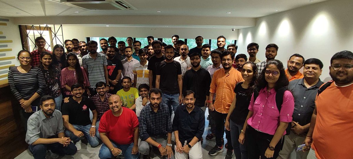 infynno's tweet photo. We are pleased 🙂of our developer @krunal7091 for sharing his skills at yesterday's Laravel Meetup Ahmedabad. @laravelahm @laraconIn 

#laravelmeetup #laravelahmedabad #opensource #infynno #laracon2023 https://t.co/kPgza0DE6W