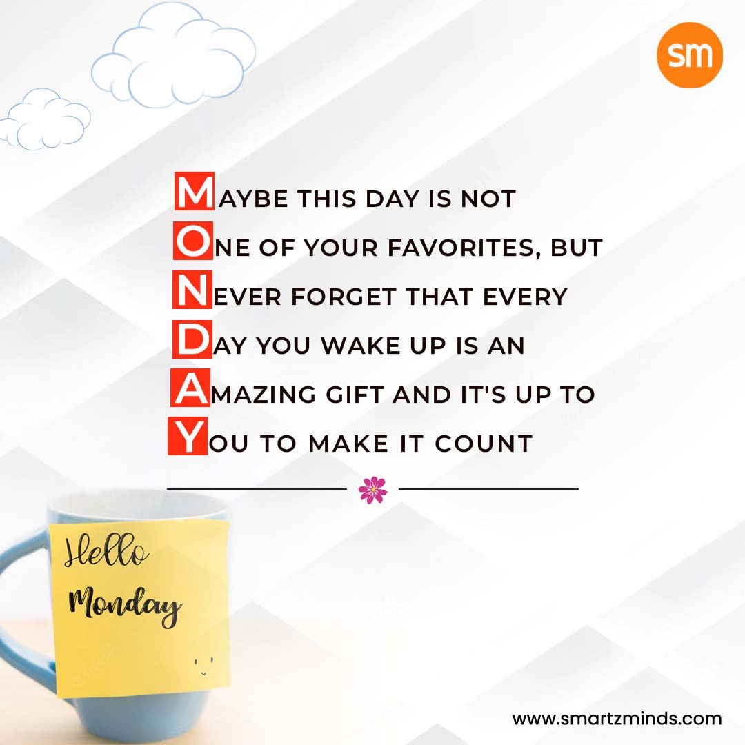 SmartzMinds's tweet photo. Monday vibes 
#webdevelopmentservices #webdevelopmentindia #webdesigning #smartzminds #webdesigningservices #WebDesigningCompany #programming #webdevelopment  #webdesigningindia #digitalmarketing
🌐: https://t.co/sQxgDmXZwm
📩: info@smartzminds.com https://t.co/pJIzWmXaJY