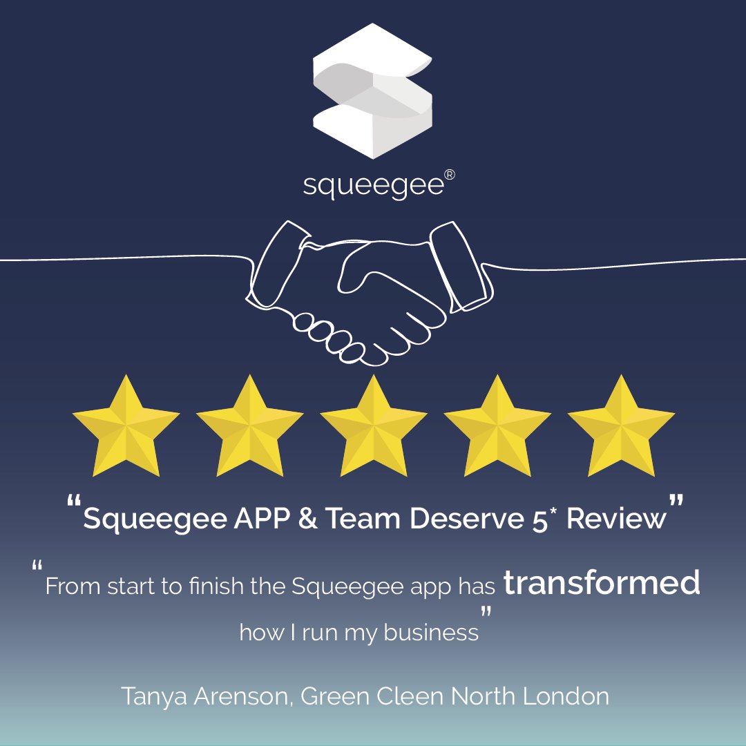 SqueegeeOnline's tweet photo. We're extremely proud of our customer relationships and company culture around support, so really appreciate great reviews when they come in!
Read all our reviews here: https://t.co/KQ640ZIkP8
#review #TopRated #topratedsoftware #squeegeelife #cleaningexpo #cleaningexpo2022 https://t.co/fYl8zNIhVd