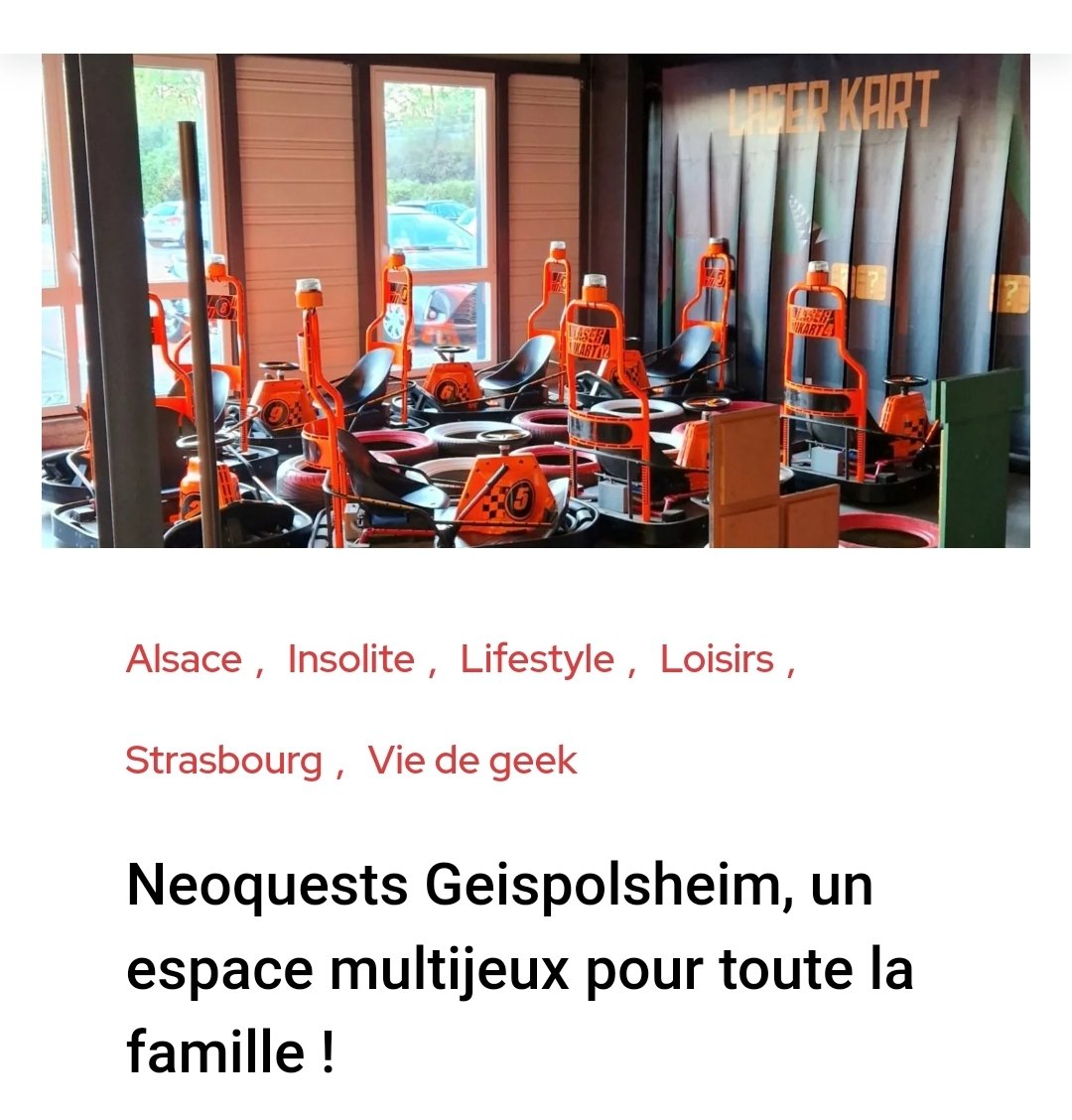 Test du NEOQUESTS à Geispolsheim: espace de loisirs pour toute la familia ! blogkapoue.com/2022/09/08/neo…
