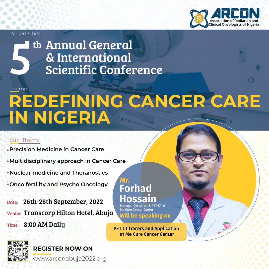 #arconabuja2022
#telemed
#oncology #healthcare #cancerresearch#cancercare 
#radiotherapy#oncofertility 
 #precisionmed
#theranostics #nuclearmedicine 
#psychooncology
#oncofertility 
brachytherapy #palliativecare 
#radiationoncologist
#oncologypharmacist
#protontherapy