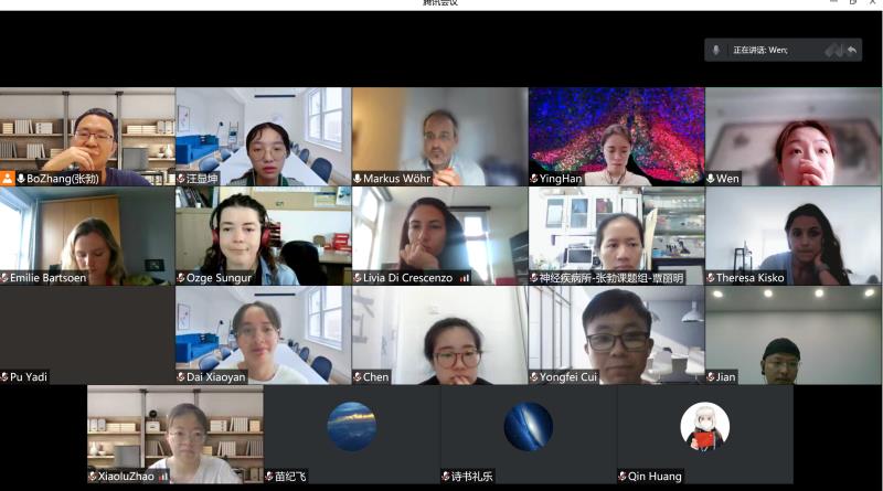 Had our fantastic 1st joint lab meeting (virtual) today with Dr. Markus Wöhr's <a href="/MarkusWohr/">Markus Wöhr</a> lab from KU Leuven <a href="/KU_Leuven/">KU Leuven</a>
Thanks, everyone!🤓