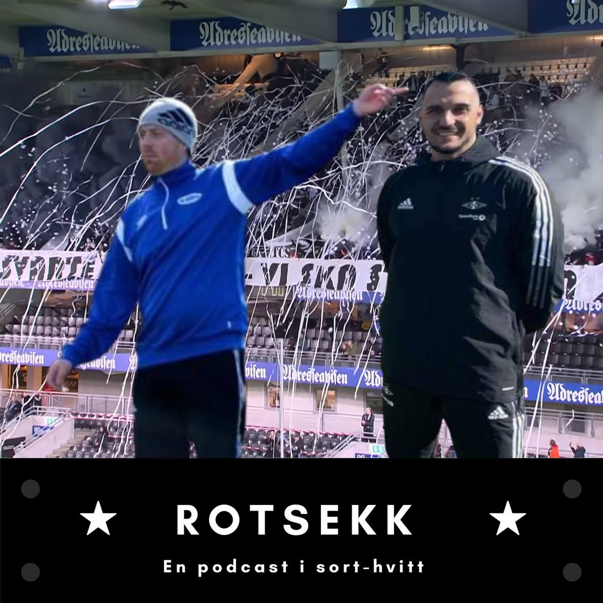 Rotsekk - En podcast i sort-hvit tweet media