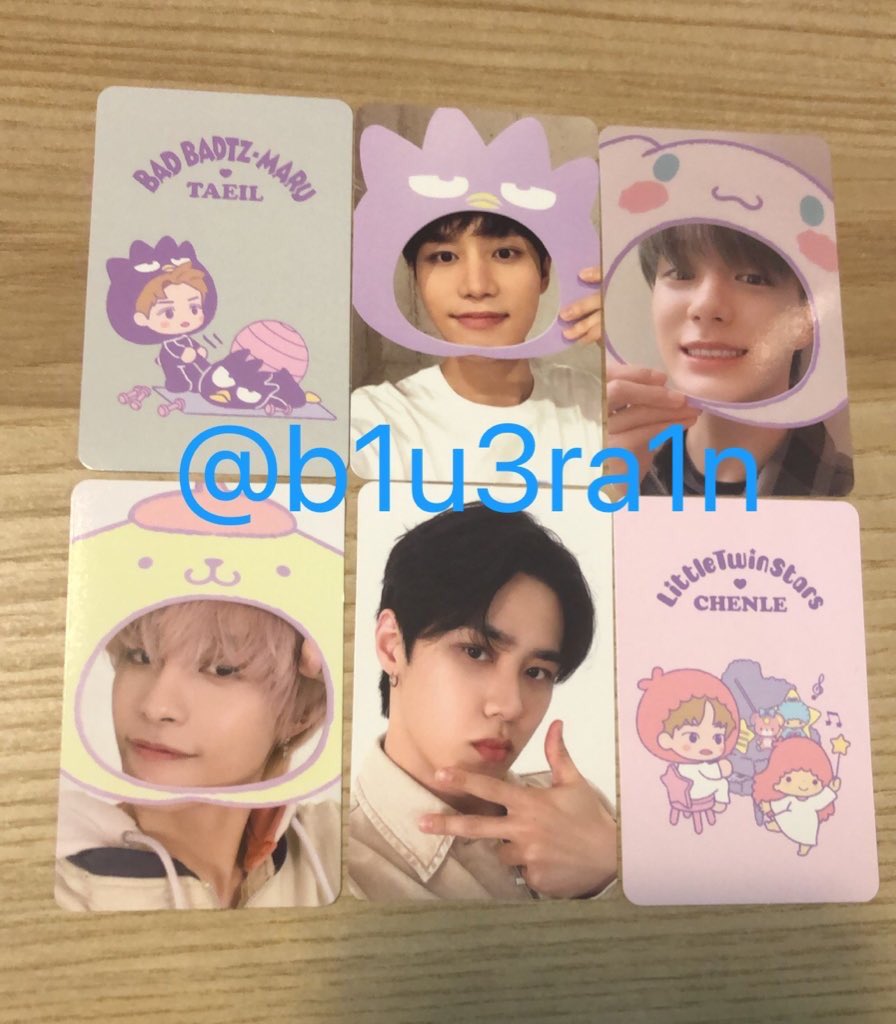 pls rt | พร้อมส่ง 💗

NCT sanrio trading card a,b

ขายเหมา 6 ใบ ไม่ขายแยก พร้อมโอนลดได้อีกนิดหน่อยคับ

Character: แทอิล เฉินเล่อ (b)
Selfie: แทอิล,เจโน่,หยางหยาง(b) คุนเกอ (a)

- 760 ฿ รวมส่งเคอร์รี่ ❤️‍🔥

#ตลาดนัดอซท #ตลาดนัดnct #ตลาดนัดอซทซ #ตลาดนัดnct127 #ตลาดนัดnctdream ตามหา