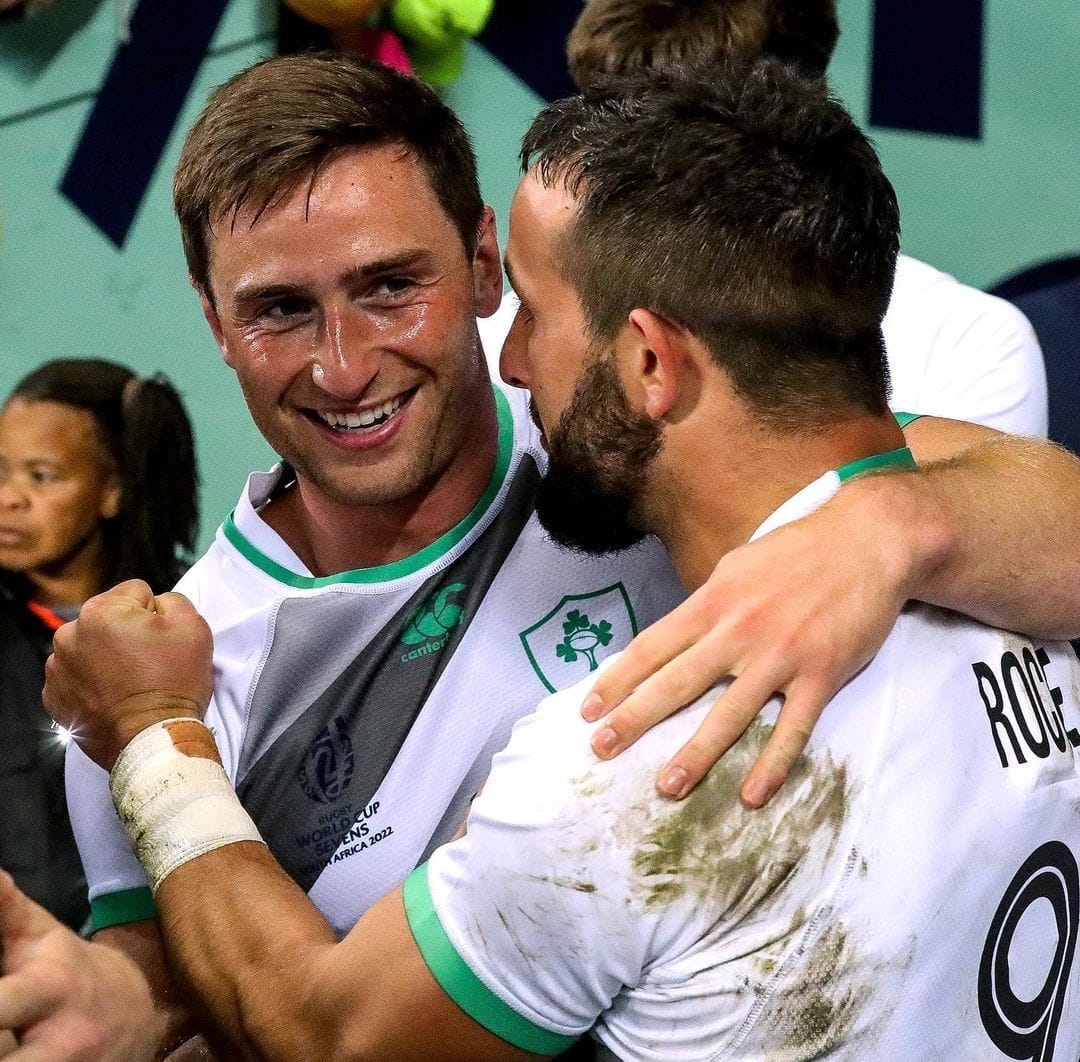 LansdowneFC's tweet photo. Massive congratulations to Lansdowne's @RochoCinco12 and his teammates for their bronze medal winning achievements at the Rugby World Cup Sevens in Cape Town this weekend! #Ireland7s #lfctid https://t.co/KYMOcL1WBM