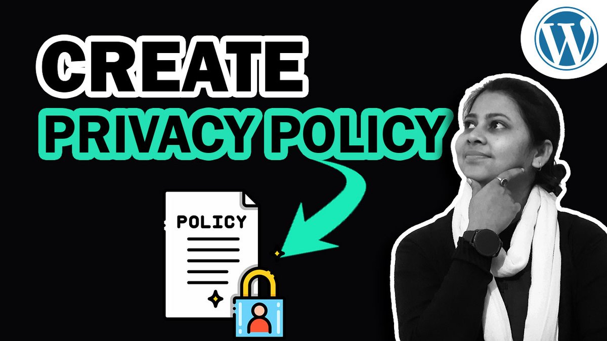 Star_Shobha's tweet photo. 👆One Click - How to Create Privacy Policy Page in WordPress 🔐 | Generate... https://t.co/lQX4uUMMmk via @YouTube https://t.co/dWeri7rqgn