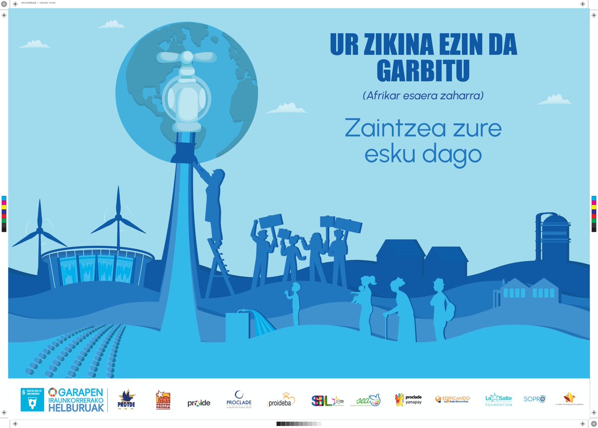 💧Ura ondasun unibertsala dela ba al zenekien? 🤔

👏Gaurkoan hasiera ematen diogu salletar GGKEek egindako kanpainari.

Uraren inguruko datu eta printzipioak ezagutu nahi badituzu... ADI EGON! 📢 Aste honetan zehar elkarbanatuko ditugu.

#LaSalle #Proyde_Proega