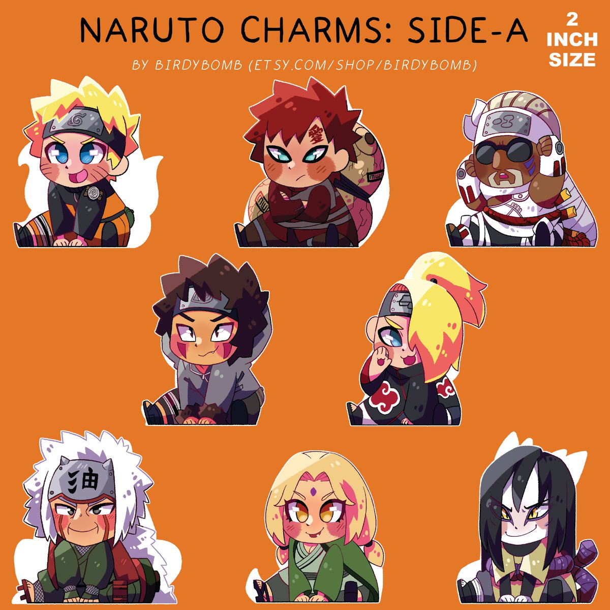 Planni NARUTO「Naruto Keychains added to my sh0p!Planni」|Birdyのイラスト