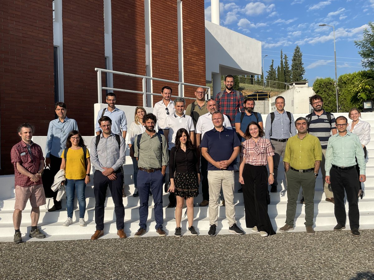 Strong step towards #Green and #DigitalTransformation of Europe. Is there a more beautiful place than Greece for a kick-off meeting? 😏​ Plans were diligently forged, responsibilities were clarified - the team is ready to get started!