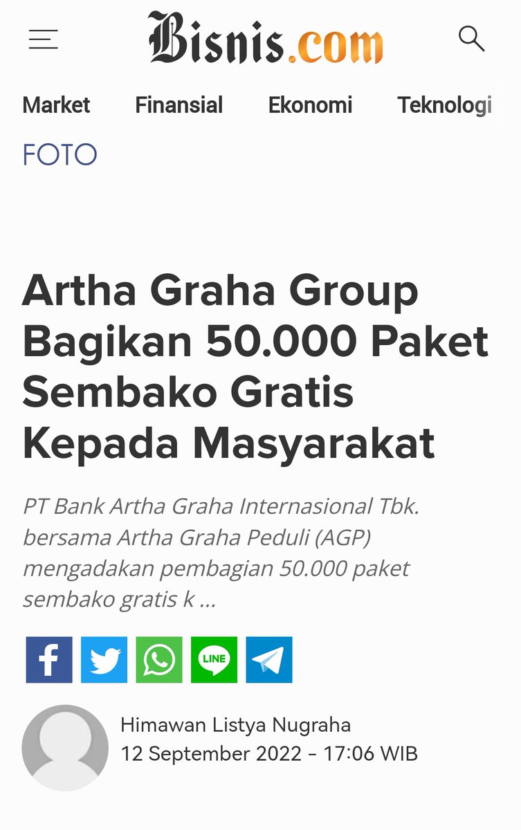 dkusumo45's tweet photo. Bantu &amp; ringankan mereka
-
-
#ArthaGraha 
#ArthaGrahaPeduli
#ArthaGrahaMemangPeduli
#TerimakasihArthaGraha
#BansosArthaGraha
#bankarthagrahainternasional 
#agicash #indonesia #kepedulian #hotnews #jktinfo #jakartainfo https://t.co/AboP1GxvPB