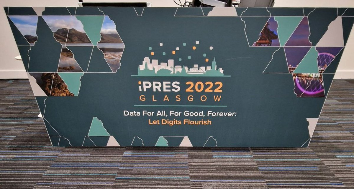 Nu har @ipres2022, konferensen om digitalt bevarande med deltagare både på plats och online inletts med utbildningar och workshops. Sydarkivera är representerade med både lärare och presentatörer #iPres2022 #DigitaltBevarande