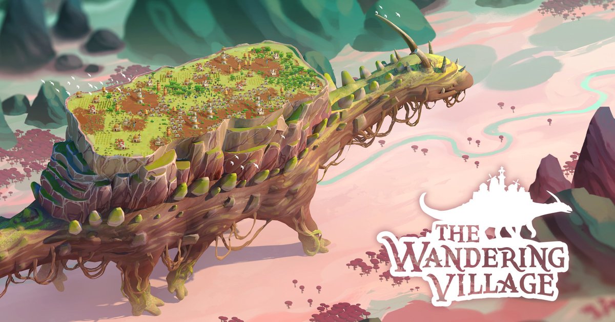 The Wandering Village - by <a href="/StrayFawnStudio/">Stray Fawn Studio</a>

Become the leader of a human settlement and build a symbiotic relationship with your gigantic host to survive together. #Citybuilder #Indiegame #TheWanderingVillage @SwissGames

🔗 pressakey.com/gameinfos,6990…
Steam: store.steampowered.com/app/1121640/?c…