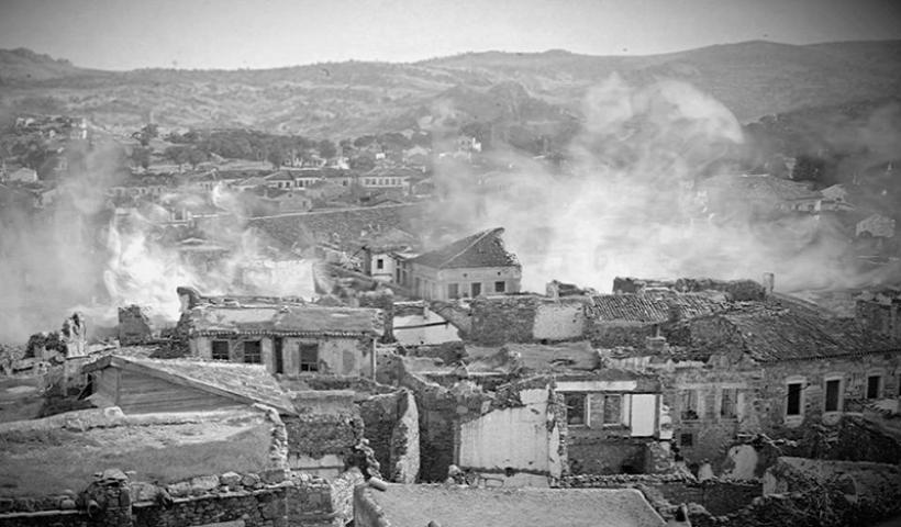 NikosChangez's tweet photo. The massacre of #Phocaea / Η Σφαγή της Φώκαιας occurred in 1914. The massacre was part of a wider anti-#Greek campaign of #genocide launched by the Young Turk authorities, which included boycott, intimidation, forced deportations & mass killings. It was the worst attacks in 1914. https://t.co/7Hovd2ACa4