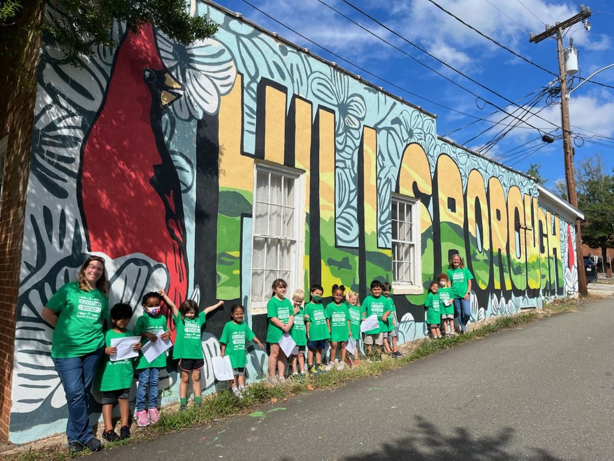 Kindergarten went on their first field trip to Hillsborough to learn about community. So nice to have field trips again! <a href="/EasleyYrElem/">Easley Elementary</a>