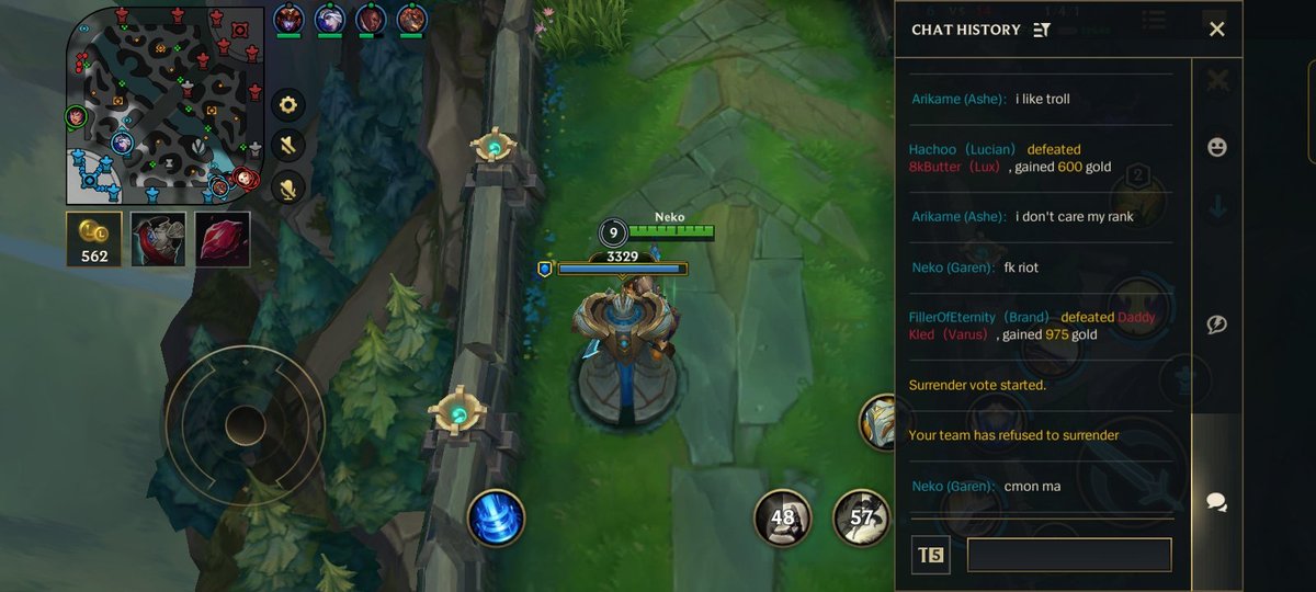 faillingasian34's tweet photo. Fixed your matchmaking for god sake, From Valorant to Wildrift, it's either a troll, deranking service player, like all i wanna do is play some games after i finished work. @riotgames @wildrift My report doesn't even get through for god sake https://t.co/n8qaM0pgoZ