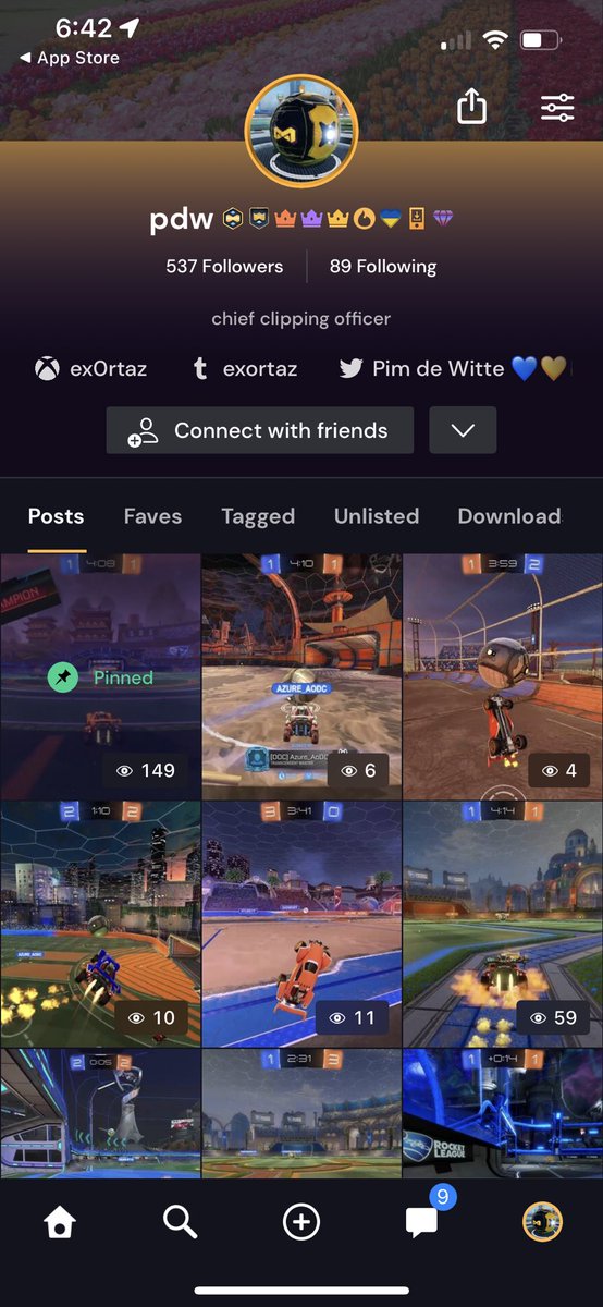 Medal's new IOS app just went out 
- massive streaming improvements 
- redesigned profile
- better friend discosry 
- access clips from your phone before you upload them via local network discovery

So proud of the team and @simonjarbrant championing a big infrastructure rewrite!