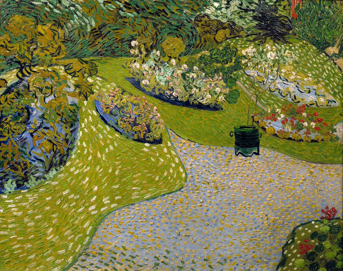 Garden paintings by Vincent Van Gogh