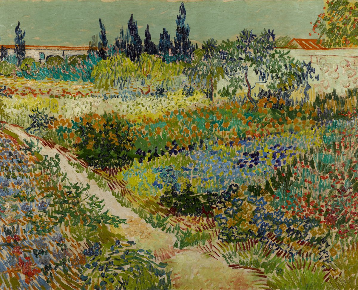 allontanarsio's tweet photo. Garden paintings by Vincent Van Gogh https://t.co/wwjn4dpX0t