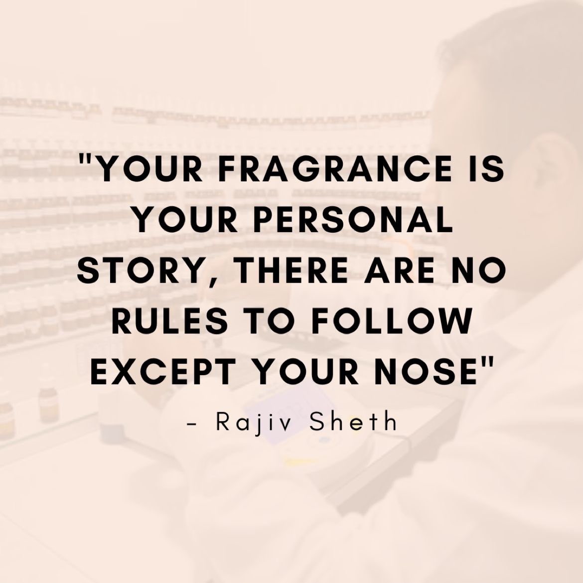 rajivsheth's tweet photo. Fragrances are personal &amp; one should be given the freedom to choose their own. 

What are your thoughts on this?

#fragrance #creativity #selfexpression #allgoodscents https://t.co/moKJTciCUR