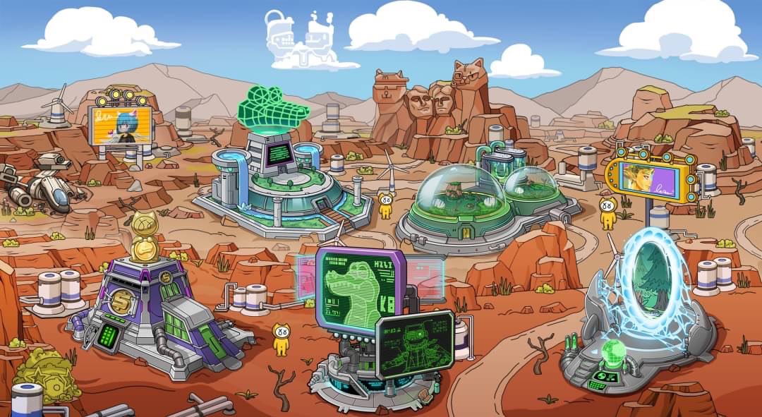 AstrogatorR's tweet photo. 🐊AstroGator：REBORN 

Games Lobby sneak peek 👀

Discord 👉 https://t.co/k8N8Wu8yJG

#AstroGator_REBORN #AstroGator #GameFi
#NFT #NFTs #NFTcommunity #nftart https://t.co/HA4edsRegS