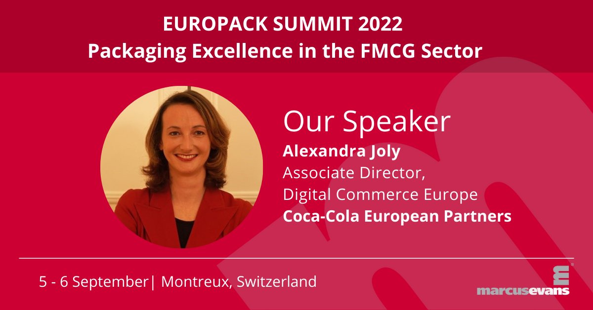 Alexandra Joly (@alexsidojoly) on Twitter photo #europack2022  Packaging Key Priorities at <a href="/CocaColaEP/">Coca-Cola Europacific Partners</a> and <a href="/CocaCola/">Coca-Cola</a>  in #ecommerce for a #sustainable future: differentiation strategy and customer loyalty via creating virtual packs, real packs, bundles. Thank you <a href="/marcusevans/">Marcus Evans Summits</a> #europack2022  Packaging Key Priorities at <a href="/CocaColaEP/">Coca-Cola Europacific Partners</a> and <a href="/CocaCola/">Coca-Cola</a>  in #ecommerce for a #sustainable future: differentiation strategy and customer loyalty via creating virtual packs, real packs, bundles. Thank you <a href="/marcusevans/">Marcus Evans Summits</a>