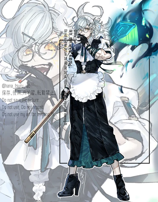 【メイド週間】巌窟王 エドモン・ダンテス #女装  